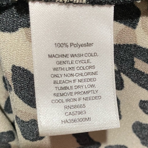 Halogen Women’s Leopard A-Line Swing Dress - Picture 7 of 7